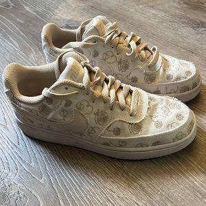 Floral Nike sneakers